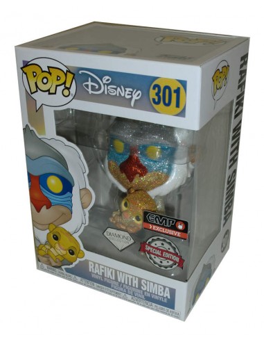FUNKO POP LION KING RE LEONE RAFIKI...
