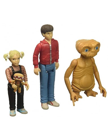 FUNKO REACTION E.T. 3 PACK ELLIOT...