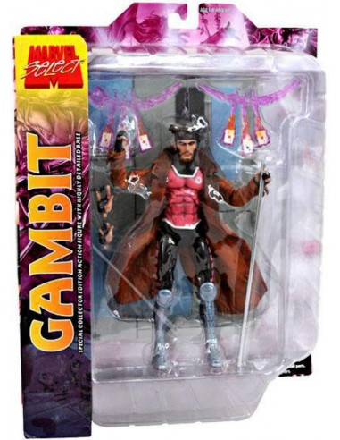MARVEL SELECT X MEN GAMBIT ACTION...
