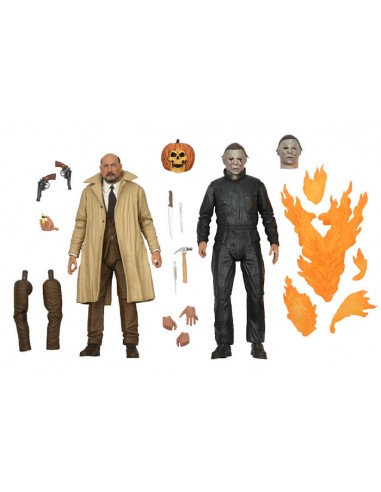 NECA HALLOWEEN II MICHAEL MYERS & DR....