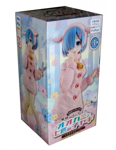 FURYU PVC STATUE RE:ZERO REM THE WOLF...