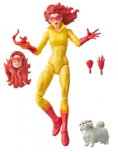 HASBRO MARVEL LEGENDS FIRESTAR ACTION...