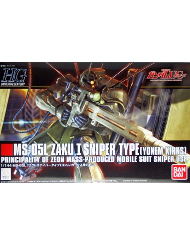 BANDAI Model Kit GUNDAM HGUC MS 05L...