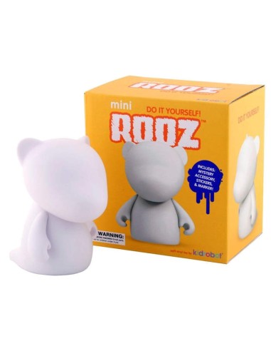 KIDROBOT MUNNYWORLD DIY 4'' ROOZ MINI...