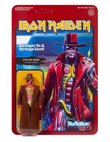 SUPER 7 REACTION IRON MAIDEN EDDIE...