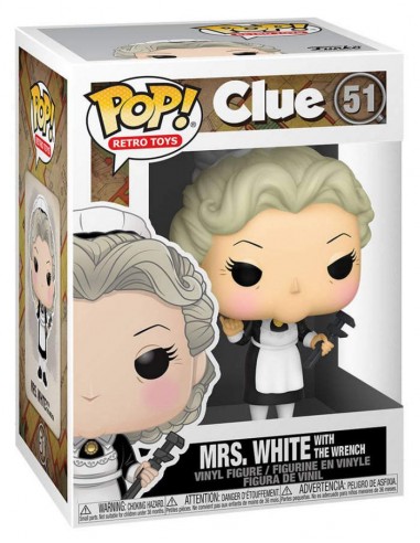 FUNKO POP RETRO TOYS CLUE - MRs WHITE...