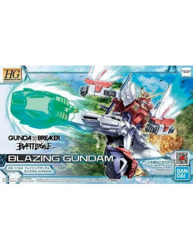BANDAI MODEL KIT HG BB GUNDAM BLAZING...