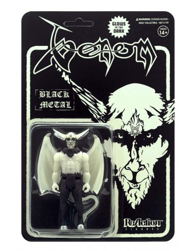SUPER 7 REACTION VENOM BLACK METAL...