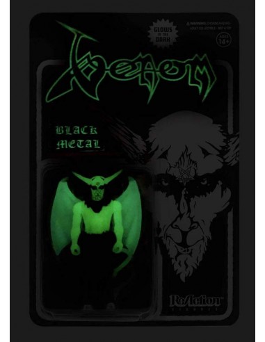 SUPER 7 REACTION VENOM BLACK METAL...