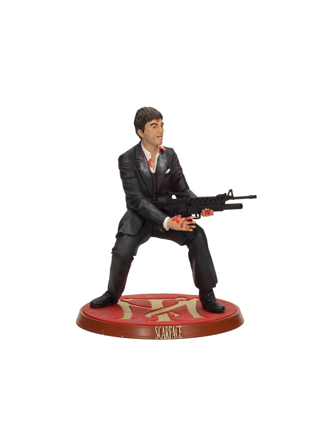 Figurine Tony Montana Scarface Officielle - 18 Cm - Collection, Décoration Ou Cadeau Pour Fans Du Film