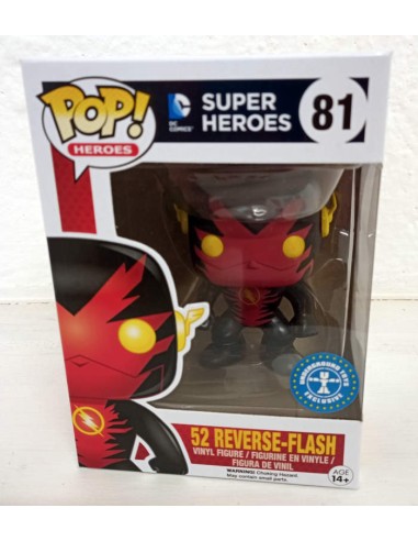 FUNKO POP DC COMICS 52 REVERSE FLASH...