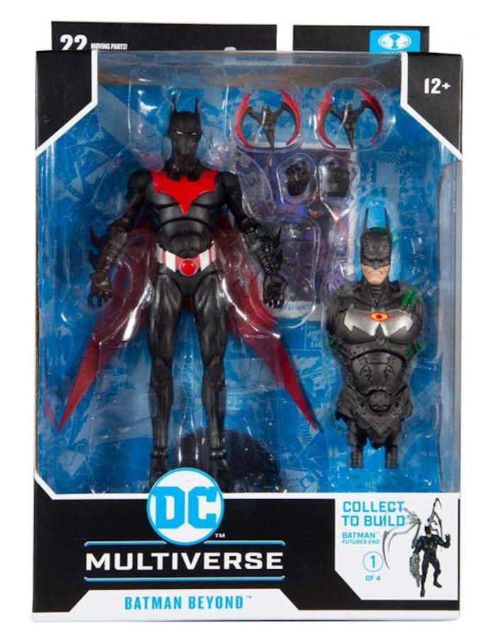 McFarlane Toys DC Figurine Build A JLA Batman 18 Cm In Acrilico Lucido - 3