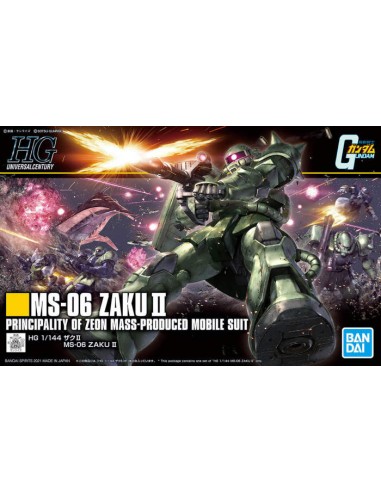 BANDAI MODEL KIT GUNDAM HGUC MS 06...