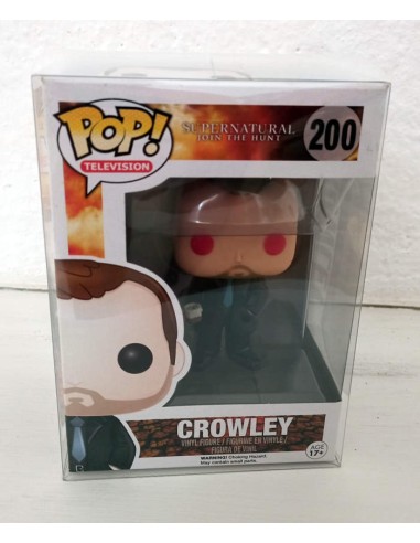 FUNKO POP TV SUPERNATURAL CROWLEY RED...