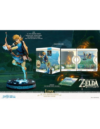 FIRST 4 FIGURES THE LEGEND OF ZELDA...