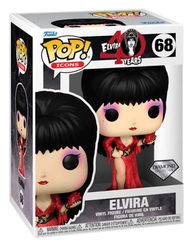 FUNKO POP ICONS ELVIRA MISTRESS OF...