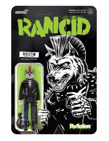 SUPER 7 REACTION RANCID SKELETIM WOLF...
