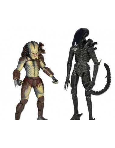 NECA ALIEN VS PREDATOR 2 PACK ACTION...