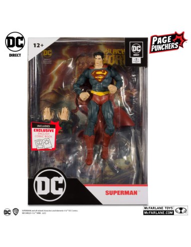 MCFARLANE DC PAGE PUNCHERS SUPERMAN...