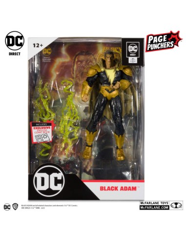 MCFARLANE DC PAGE PUNCHERS BLACK ADAM...