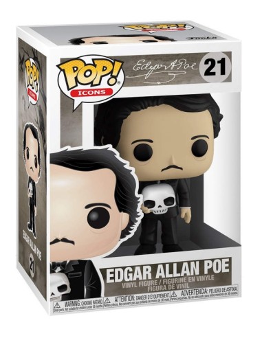 FUNKO POP ICONS EDGAR ALLAN POE 21...