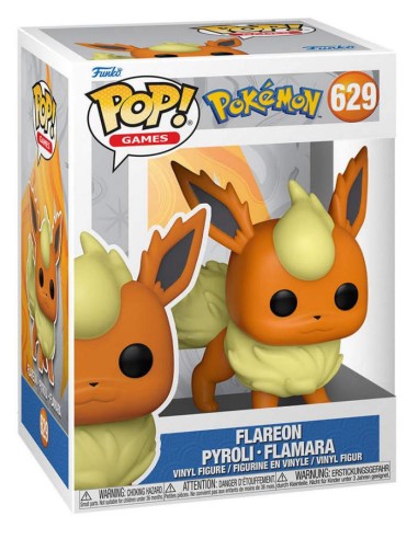 FUNKO POP GAMES POKEMON - FLAREON 629...