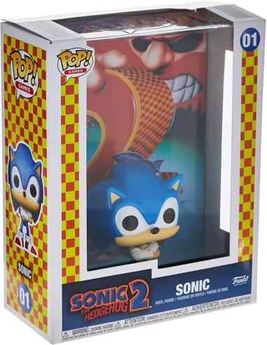 FUNKO POP GAMES SONIC - SONIC 2 COVER...