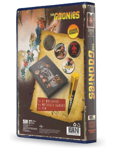 SD TOYS THE GOONIES STATIONERY VHS...