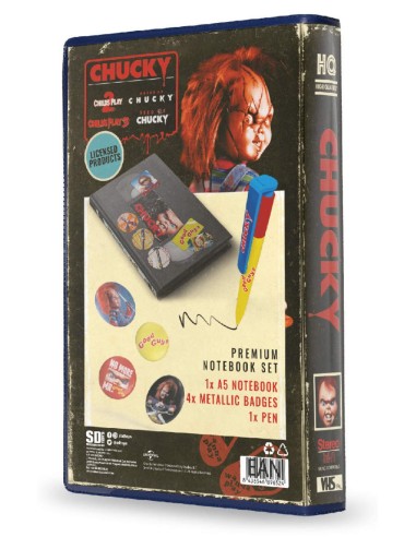SD TOYS CHUCKY STATIONERY VHS...
