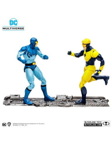 MCFARLANE DC BLUE BEETLE & BOOSTER...