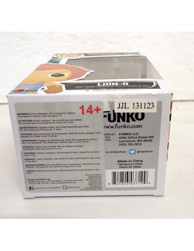 FUNKO POP TV THUNDERCATS LION O 102...