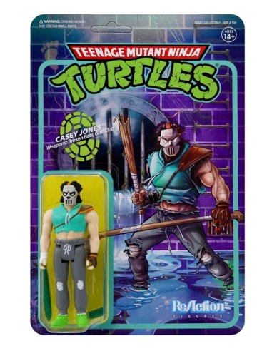 SUPER 7 REACTION TMNT NINJA TURTLES...