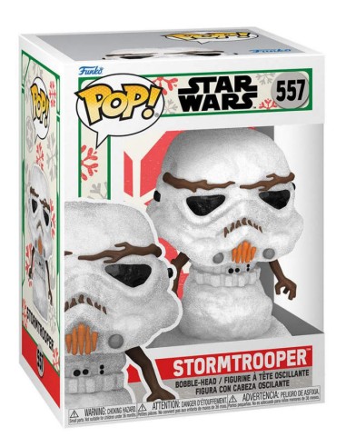 FUNKO POP STAR WARS HOLIDAY SNOWMAN...