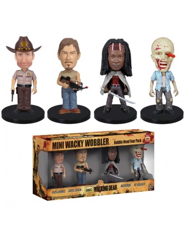 FUNKO BOBBLE HEAD WALKING DEAD MINI...