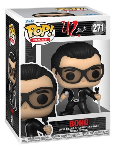 FUNKO POP ROCKS U2 - BONO 271 VINYL...
