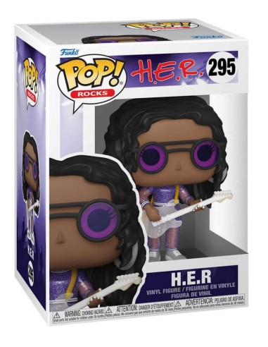 FUNKO POP ROCKS H.E.R. 295 VINYL...