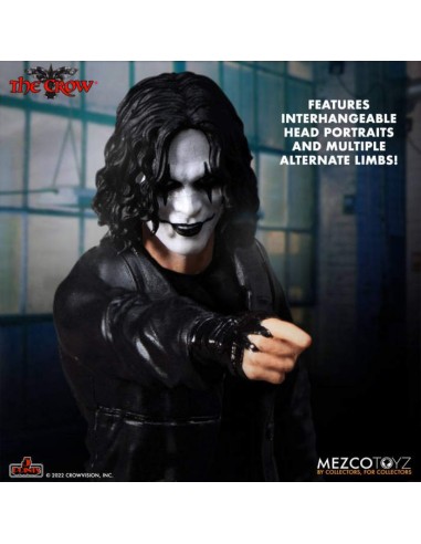 MEZCO MOVIES THE CROW ERIC DRAVEN 5...