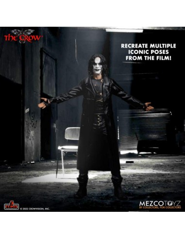 MEZCO MOVIES THE CROW ERIC DRAVEN 5...