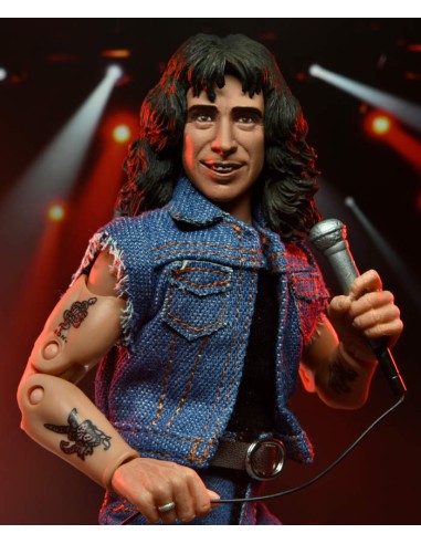 NECA ROCKS AC/DC BON SCOTT CLOTHED...
