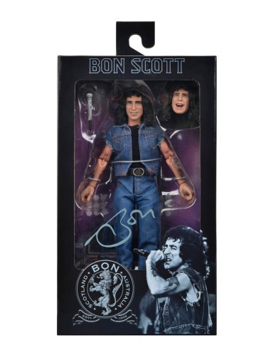 NECA ROCKS AC/DC BON SCOTT CLOTHED...