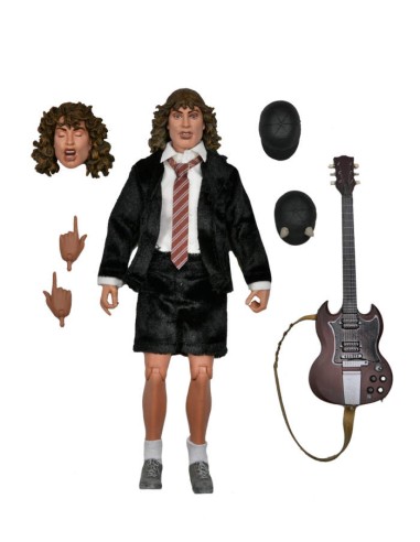 NECA ROCKS AC/DC ANGUS YUONG CLOTHED...