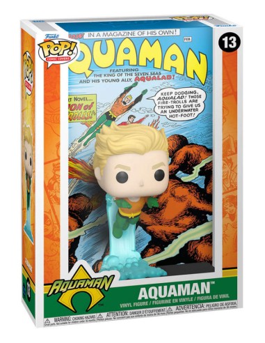 FUNKO POP DC COMIC COVERS AQUAMAN 13...
