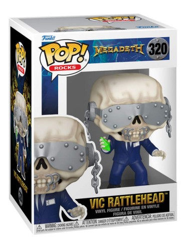 FUNKO POP ROCKS MEGADETH VIC...