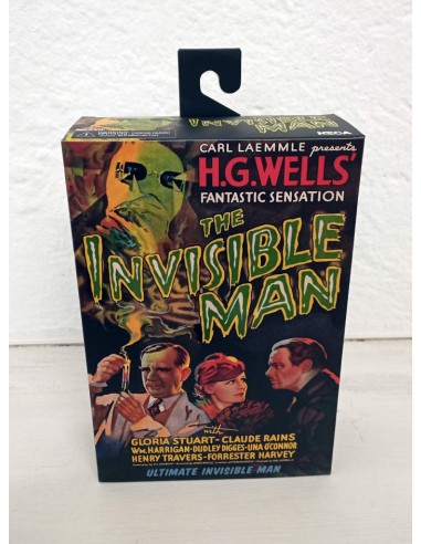 NECA UNIVERSAL MONSTERS - INVISIBLE...