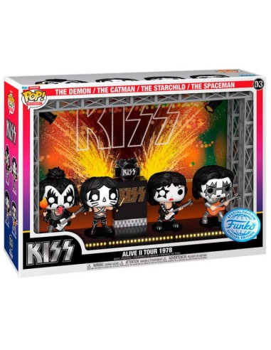 FUNKO POP ROCKS MOMENT - KISS ALIVE...