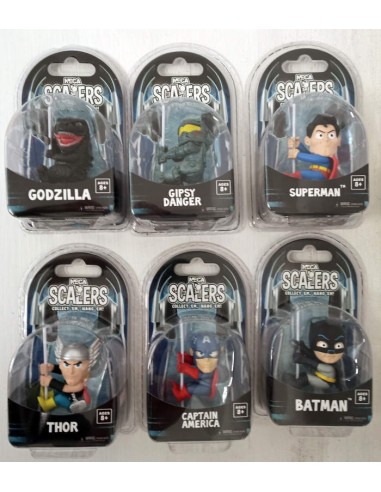 NECA SCALERS SERIES 3 SET DI 6 MINI...