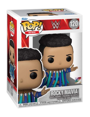 FUNKO POP WWE WRESTLING ROCKY MAIVIA...