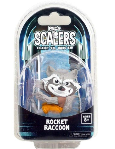 NECA SCALERS MARVEL ROCKET RACCOON...