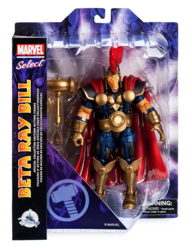 MARVEL SELECT BETA RAY BILL ACTION...