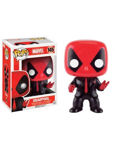 FUNKO POP CULTURE MARVEL SUIT & TIE...